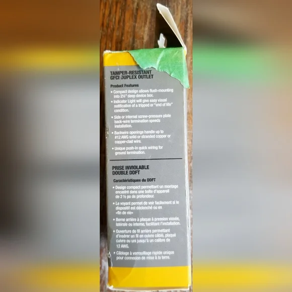 Tamper-Resistant GFCI - Picture 2 of 4